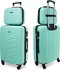RGL 520 Kofferset ABS Hardcase Trolley 2-teilig 2in1 Koffer Produktbild-Vorschau 1