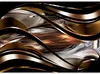 Vlies Fototapete - Amber storm 150x105 cm Abstrakt Produktbild-Vorschau 5