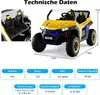 COSTWAY Auto per bambini a 2 posti con telecomando 2.4G, Anteprima dell’immagine prodotto 5