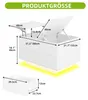 Couchtisch Beistelltisch mit LED-Beleuchtung und 4 Produktbild-Vorschau 7