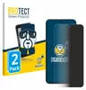 A product package for screen protectors with a smartphone illustration and a privacy screen protector shown. Produktbild-Vorschau