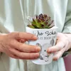 Chinchilla Blumentopf mit Spruch Wie schön dass es dich Produktbild-Vorschau 5