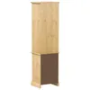 vidaXL Koupelnová skříňka  50x40x185 cm z borovicového Náhled obrázku produktu 6