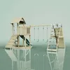 OutdoorToys Spielturm Roskilde aus Holz in Grün Produktbild-Vorschau 3