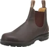 A single brown leather boot is shown against a white background. Produktbild-Vorschau