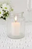 Windlicht Vase Glas 11x14,5cm klar geriffelt Produktbild-Vorschau