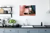 MuchoWow® Poster Schlafende Katze auf einem Teppich 60x40 Produktbild-Vorschau 3
