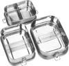 Jayseuw 800+1200ml Brotdose Edelstahl ohne Plastik BPA frei Produktbild-Vorschau 7