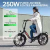 Draixcor E-Bike Klapprad 20 Zoll faltbar, 48V 20Ah 960Wh, Produktbild-Vorschau 4