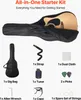 VEVOR Cutway Chitarra Acustica, 41 pollici, 6 corde, Anteprima dell’immagine prodotto 6
