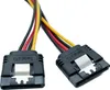 Cavo Y SATA, 20 cm, connettore a 15 pin a due connettori Anteprima dell’immagine prodotto 4