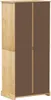 Armario vidaXL Corona, 76x50x170 cm, madera maciza de pino Vista previa de la imagen del producto 6
