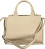 Beige Damen-Handtasche mit verstellbarem Trageriemen und Produktbild-Vorschau 2