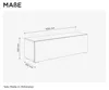 Platan Room TV Lowboard 105 cm breit CHAMPAGNERFARBE Produktbild-Vorschau 7