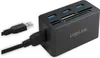 Hub USB LogiLink CR0042 USB3.0 con lettore di schede di Anteprima dell’immagine prodotto 1