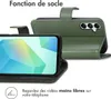 imoshion Luxe Bookcase pour le Samsung Galaxy A56 - Vert Voir les images du produit 5