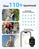 5ATM Wasserdicht Schwimmuhr, 1.8" HD Bildschirm Fitnessuhr Produktbild-Vorschau 5