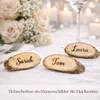 Holzscheiben oval Pinienholz 250g natur 6–10cm Basteln Deko Produktbild-Vorschau 2