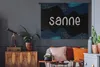 MuchoWow® Wandteppich Wandbehang Sanne - Pastell - Mädchen Produktbild-Vorschau 5