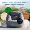 Lumaland, juego de sillón y reposapiés hinchables Vista previa de la imagen del producto 5