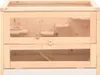 vidaXL Hamsterkäfig 60x35,5x42 cm Massivholz Tanne Produktbild-Vorschau 3