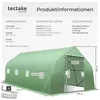 tectake® Foliengewächshaus 27 m³, in Zeltform mit 8 Produktbild-Vorschau 5