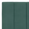 Kopfteil-Kissen Dunkelgrün 160 cm Samt Produktbild-Vorschau 8