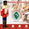 COSTWAY 157cm vánoční figurka louskáčka, svítící vánoční Náhled obrázku produktu 6