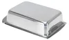 Butterdose Butterschale mit Deckel aus Edelstahl für 250g Produktbild-Vorschau 1