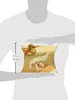 A person's torso is visible, holding a golden pillow box of Lindt Lindor chocolates. Produktbild-Vorschau