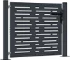 vidaXL Záhradná brána antracitová 100x100 cm oceľová Náhľad obrázku produktu 1