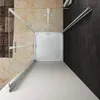 Eckdusche Eckeinstieg mit Falttüren 80x90x195 cm 6mm Nano Produktbild-Vorschau 4