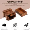 Schatztruhe - Schatzkiste - Trickbox mit Geheimfach | Produktbild-Vorschau 7