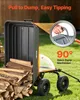 Chariot de jardin VEVOR avec fonction basculante, chariot à Voir les images du produit 4