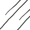 Several black shoelaces are arranged diagonally on a white background. Produktbild-Vorschau