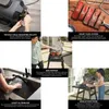 Collage of images showing different aspects and features of a grill. Voir les images du produit