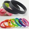 2 Stück modische Silikon-Armbänder, einfarbige Produktbild-Vorschau 2