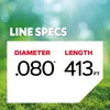Oregon Nylium Silencio trimmerdraad 2,0 mm x 126 m ( 800009 Productafbeelding-voorbeeld 8