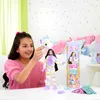 Poupée Barbie Cutie Reval, cheveux noirs, mèches bleues, Voir les images du produit 11