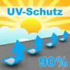 hanse Sonnensegel HDPE Quadrat 2x2m Sand Produktbild-Vorschau 7