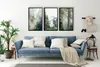 Poster fürs Schlafzimmer, Wandposter fürs Wohnzimmer Wald Produktbild-Vorschau 4