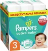 Pampers Active Baby Windeln Größe 3 - 208 Windeln Monatsbox Produktbild-Vorschau 3