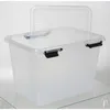 Boîte à charnières 19L transparente avec couvercle Boîte de Voir les images du produit 9