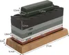 A sharpening stone set with dimensions labeled. Podgląd zdjęcia produktu