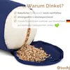 Yoga Bolster BASIC Dinkel aubergine | Dinkelhülsen Produktbild-Vorschau 10