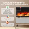KAMINIO Chimenea eléctrica LEA: Chimenea eléctrica 3 en 1 Vista previa de la imagen del producto 3