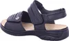 Rieker Damen Echtleder Sandale schwarz, Damen:39 EU Produktbild-Vorschau 38