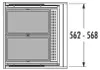 Système Hailo Allegro, poubelle encastrable 2 x 28 litres Voir les images du produit 11