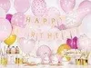 Luftballons Wolken 30cm transparent weiß 6er Set Produktbild-Vorschau 8