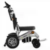 Side view of a foldable electric wheelchair against a white background. Náhľad obrázku produktu